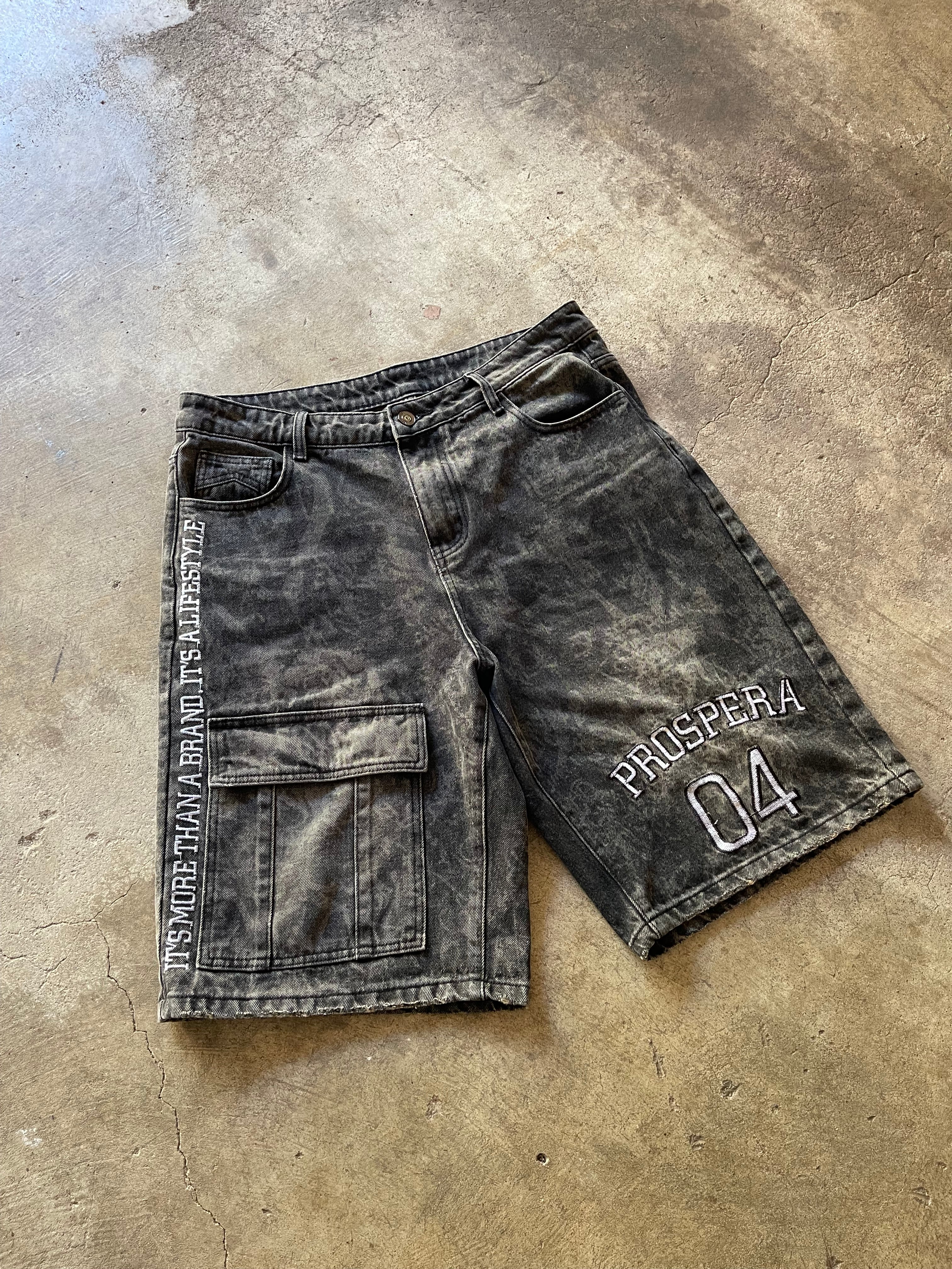 Prospera "Radiant" Lazer Print Jorts