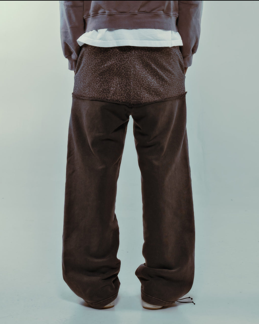 Prospera Brown Leopord Print Pants