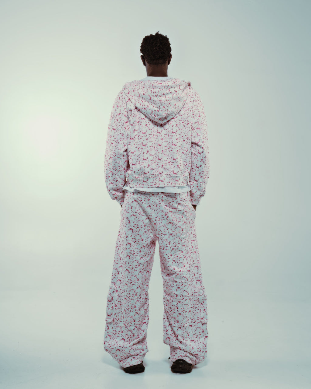 Prospera Pink Camo Cargo Pants