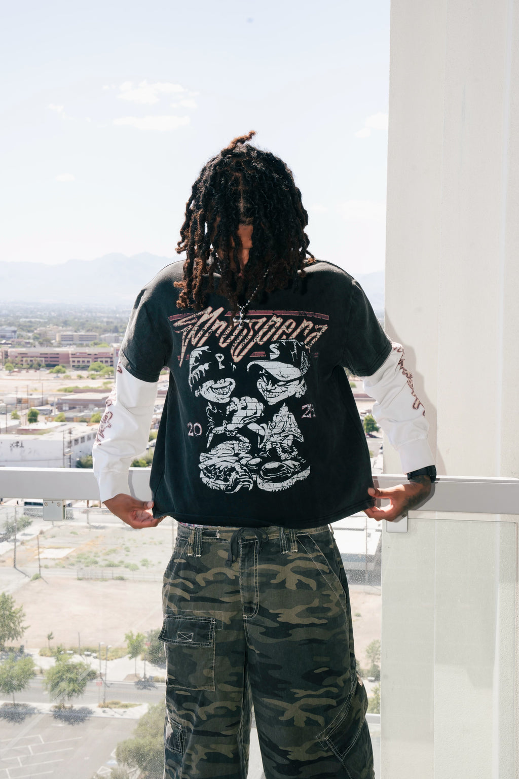 Prospera "Graffiti" Double Layer Tee