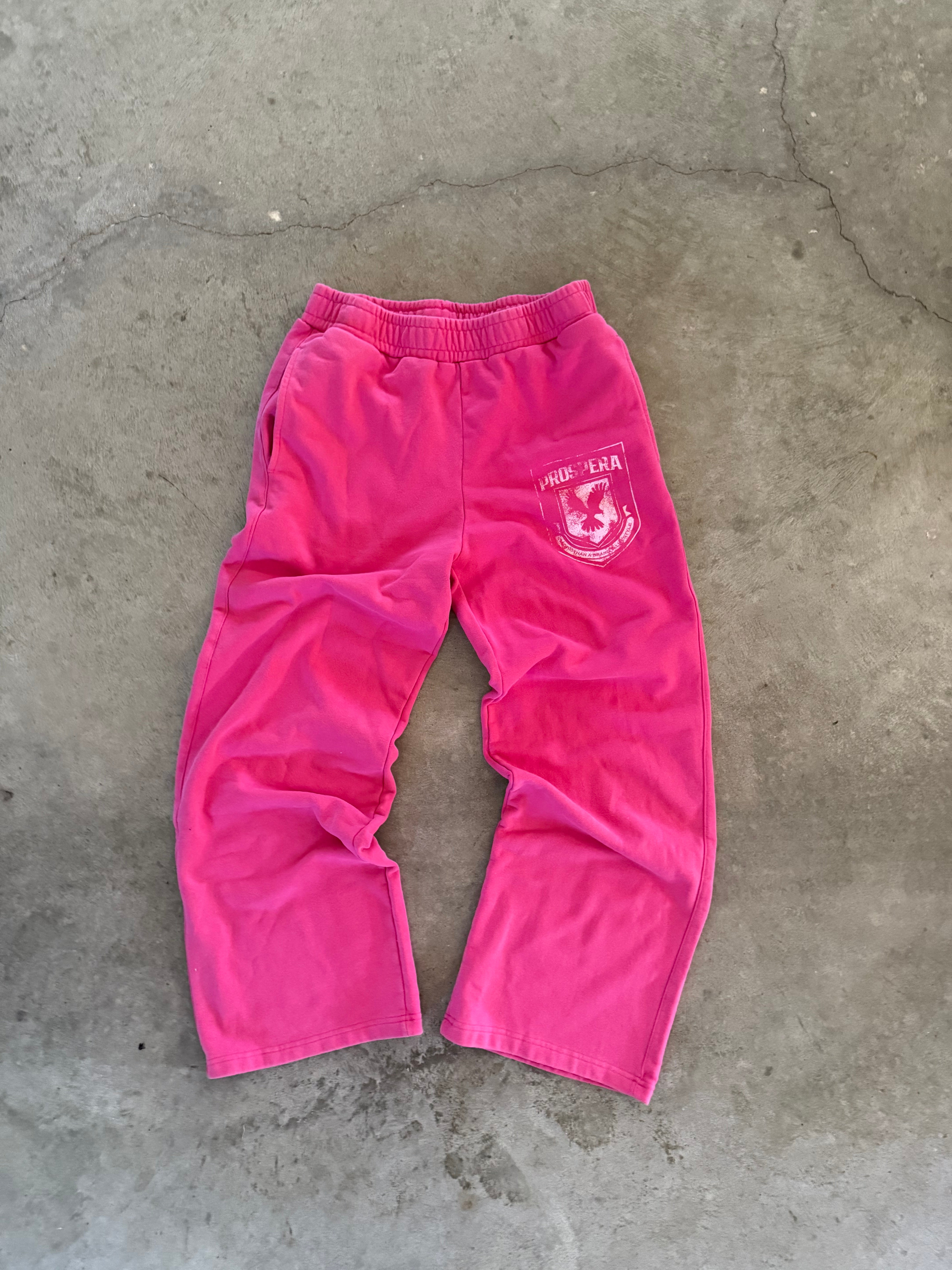 Prospera Pink "Statement" Sweat Pants