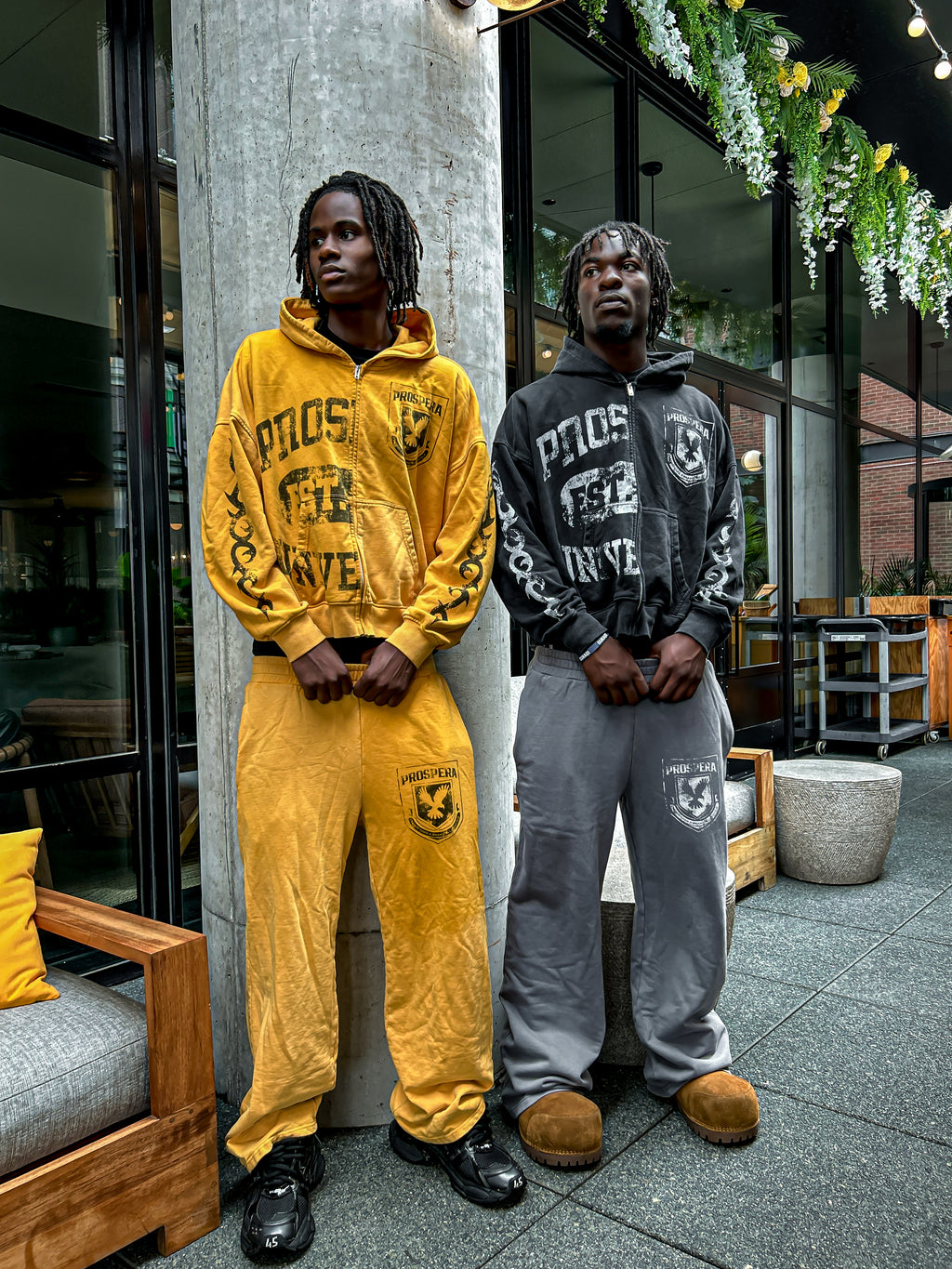 Prospera Yellow "Lifestyle" Sweat Pants