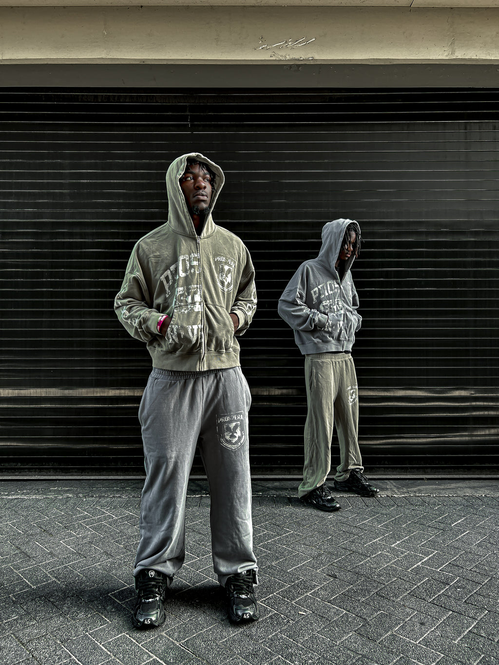 Prospera Grey "Lifestyle" Sweat Pants