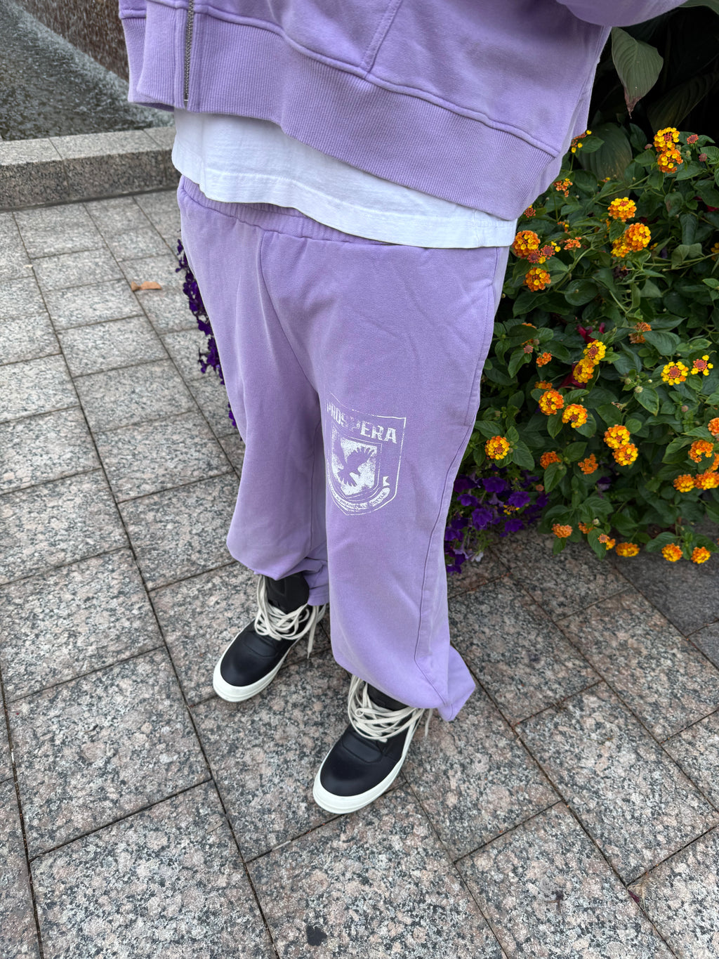 Prospera Purple "Lifestyle" Sweat Pants