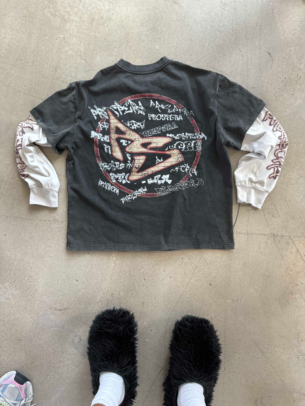 Prospera "Graffiti" Double Layer Tee