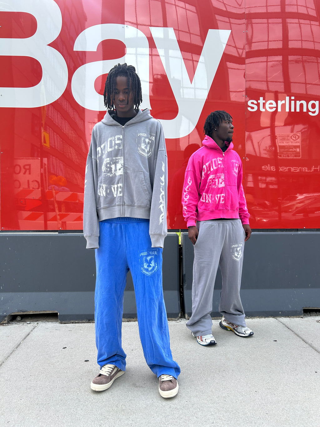 Prospera Grey "Lifestyle" Sweat Pants