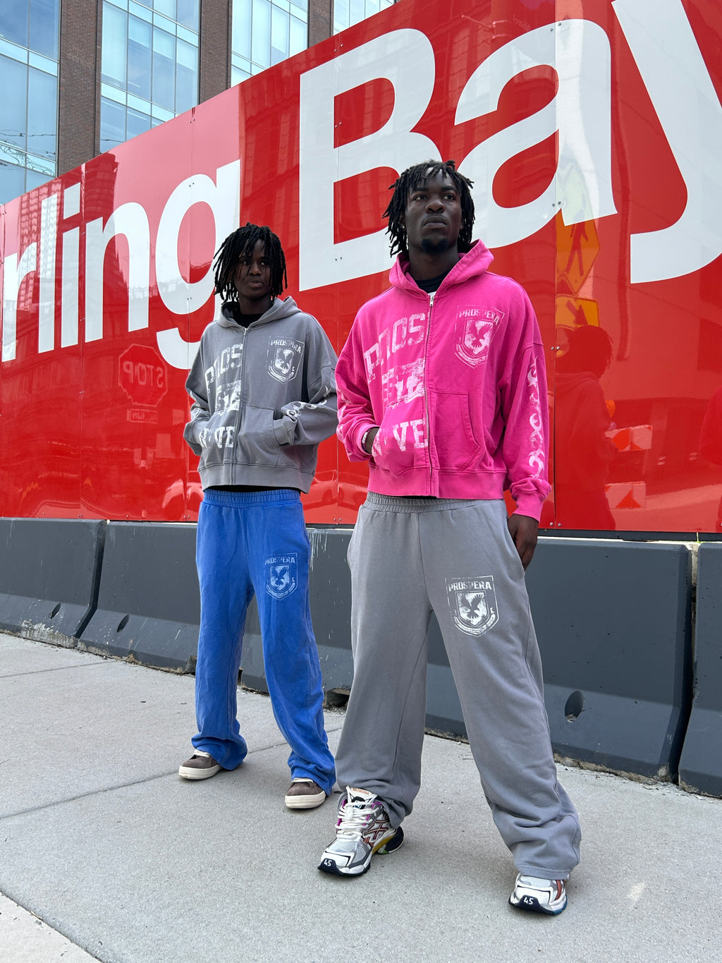 Prospera Grey "Lifestyle" Sweat Pants