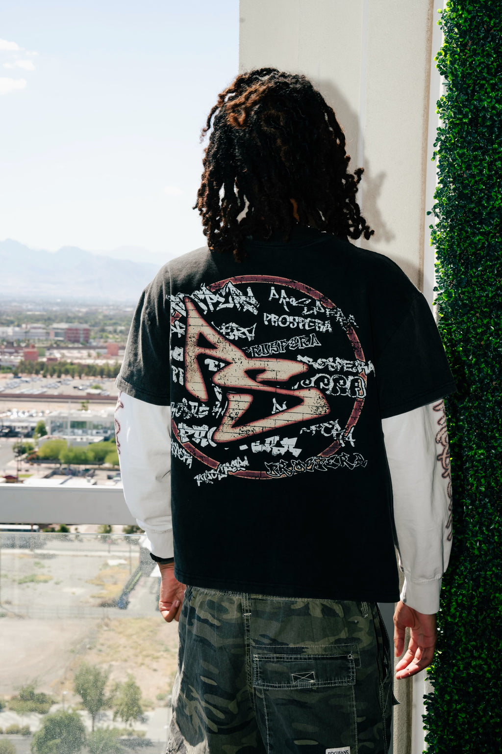 Prospera "Graffiti" Double Layer Tee