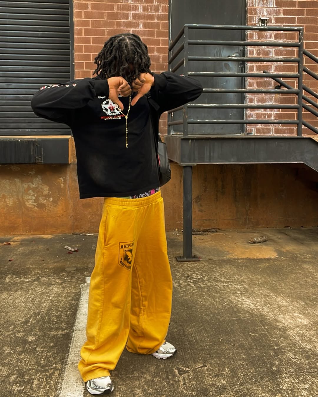 Prospera Yellow "Lifestyle" Sweat Pants
