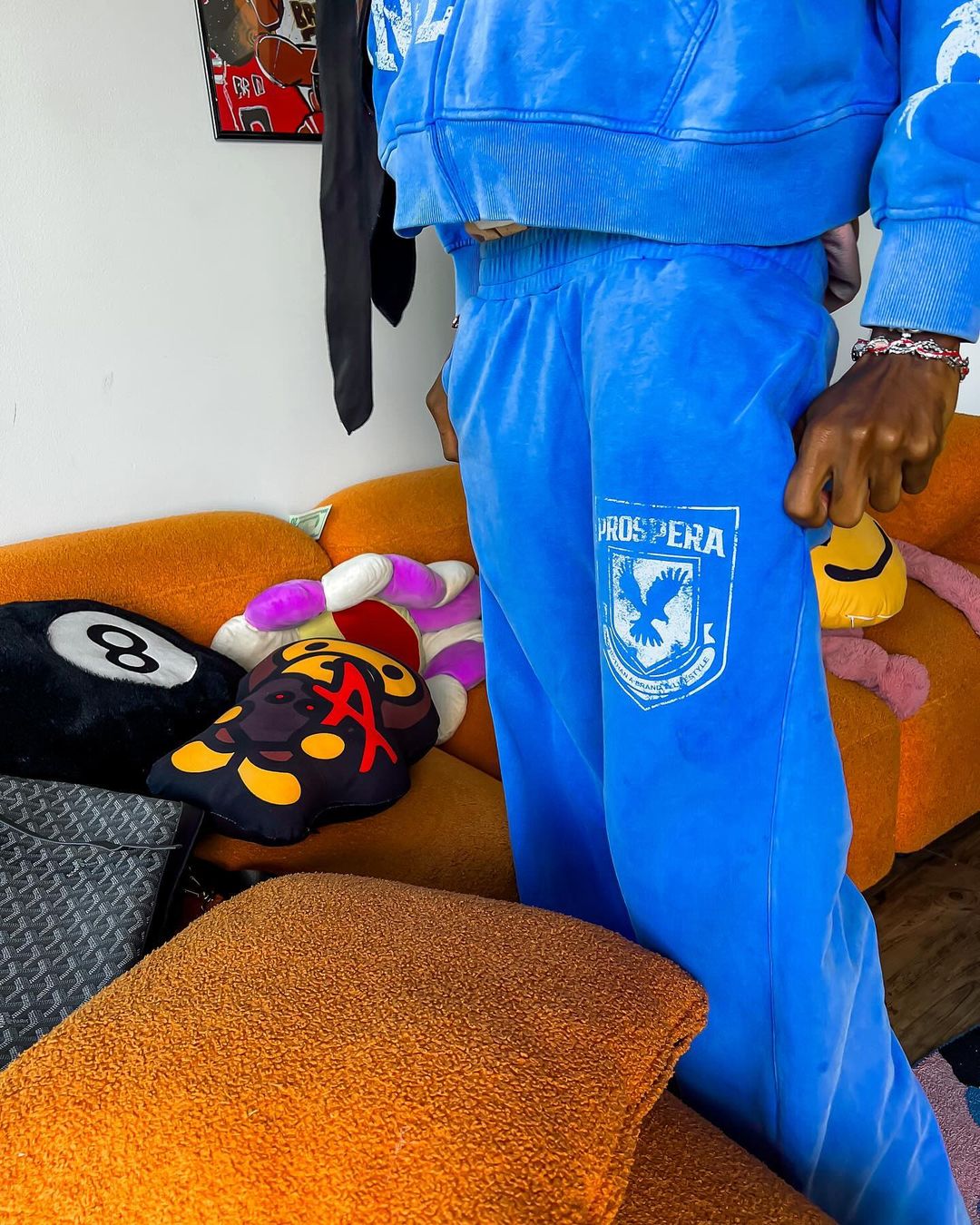 Prospera Blue "Statement" Pants