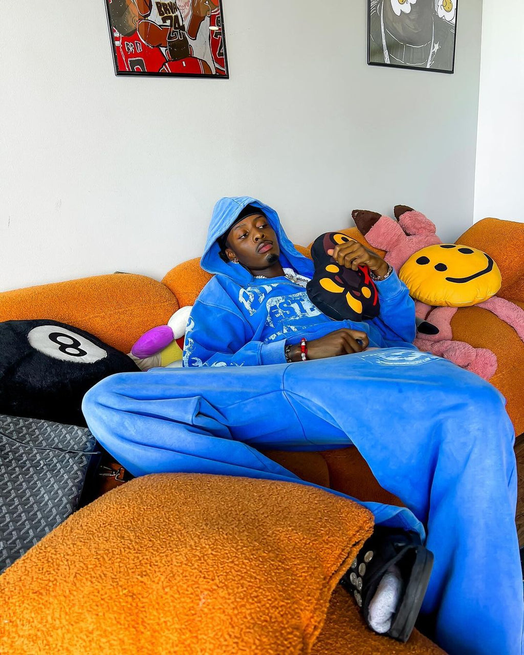 Prospera Blue "Statement" Pants