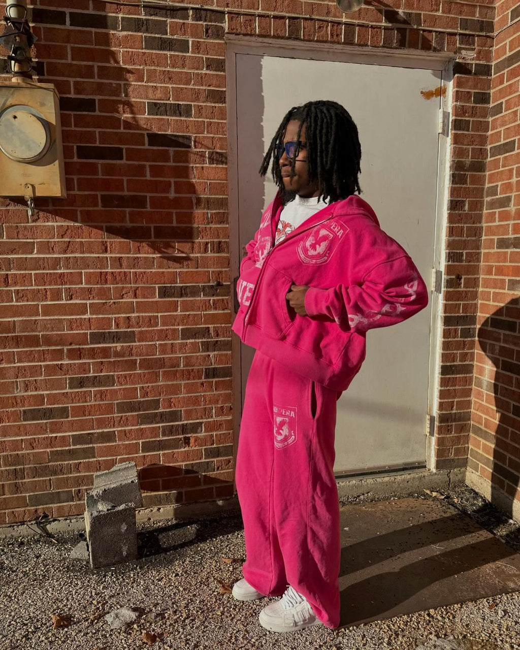 Prospera Pink "Statement" Sweat Pants