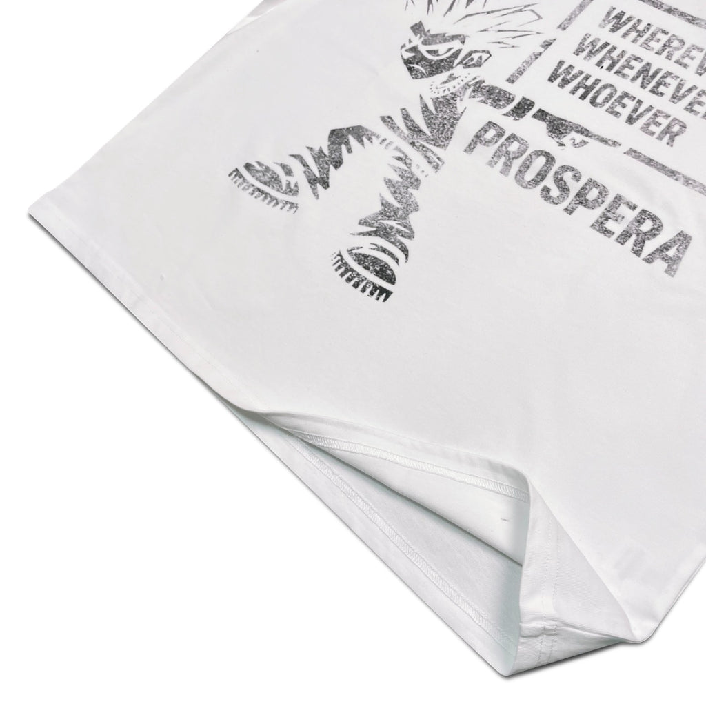 White Prospera Sleeveless Tee