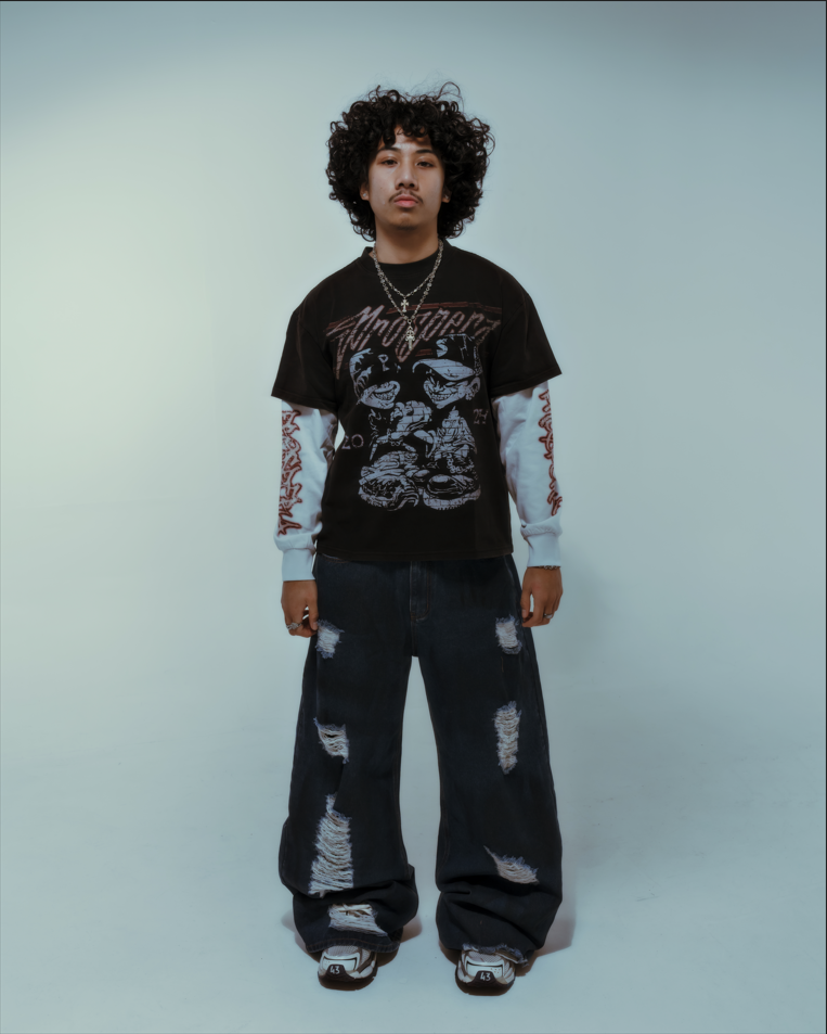 Prospera "Graffiti" Double Layer Tee