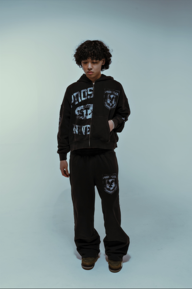 Black Prospera "Lifestyle" Sweat Pants