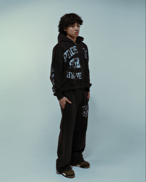 Black Prospera "Lifestyle" Sweat Pants