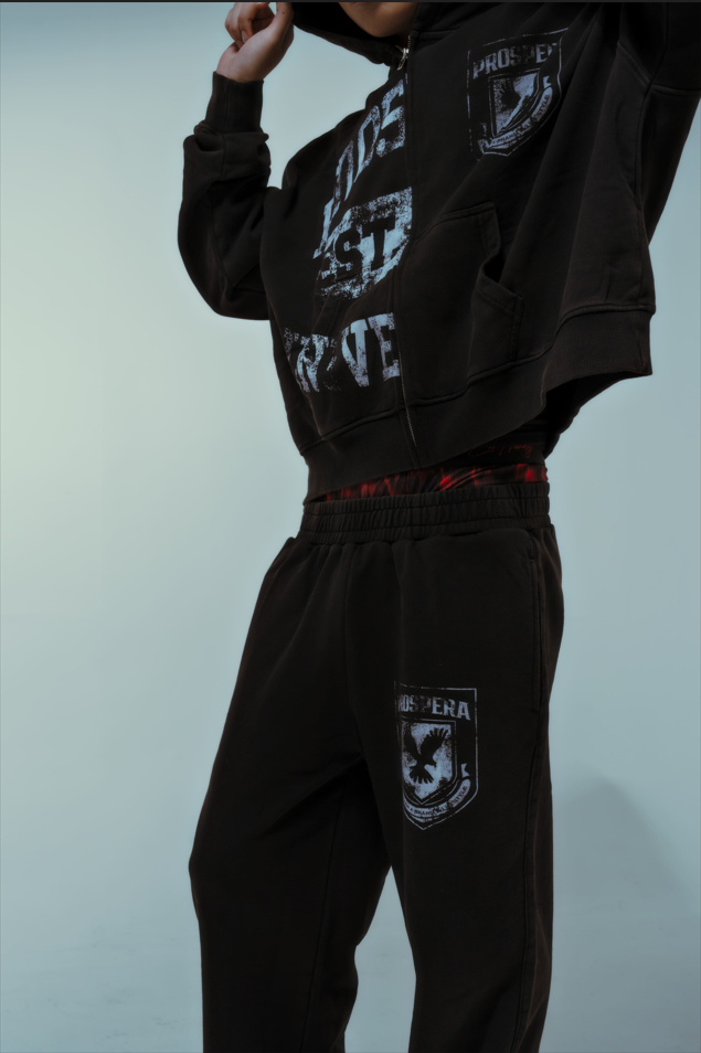 Black Prospera "Lifestyle" Sweat Pants