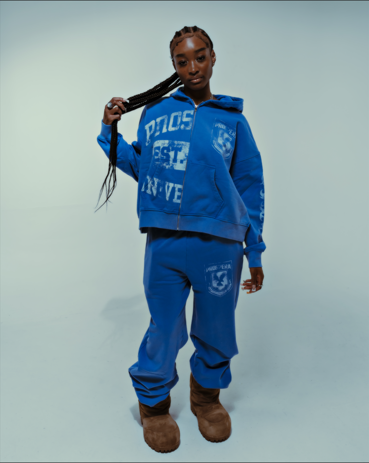 Prospera Blue "Statement" Pants